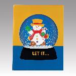 Snowglobe Greeting Card - Snowman