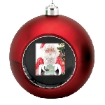 Digital Photo Display Ornament (Red)
