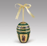 Imperial Porcelain Egg (Santa)