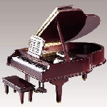 Lacquered Wood Grand Royal Piano