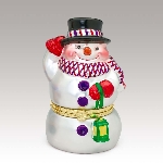 Porcelain Snowman (Mini)